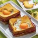 Velikonočni topli sendvič s šunko in jajcem