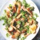 Tofujevi »zrezki« z olivno salso verde